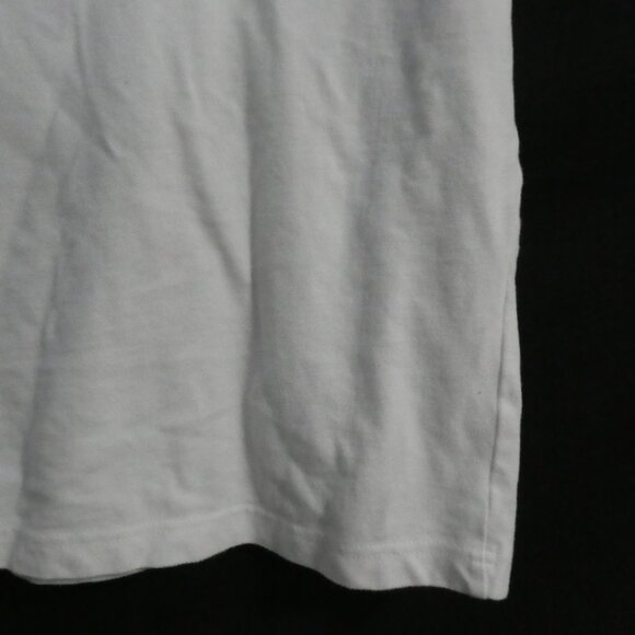 OLD NAVY | large (10-12) regular | Classic White Short Sleeve Polo Shirt - Picture 12 of 12